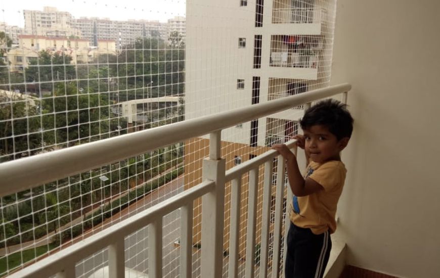 Children Safety Nets for Balconies